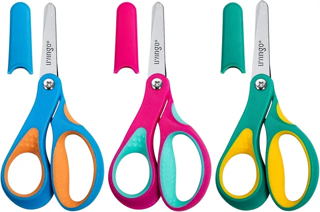 Left-Handed Kids Scissors · 3 Pack — view 1
